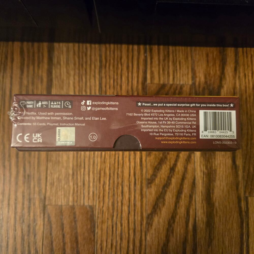 Exploding Kittens Good Vs. Evil Card Game NEW - Picture 5 of 5